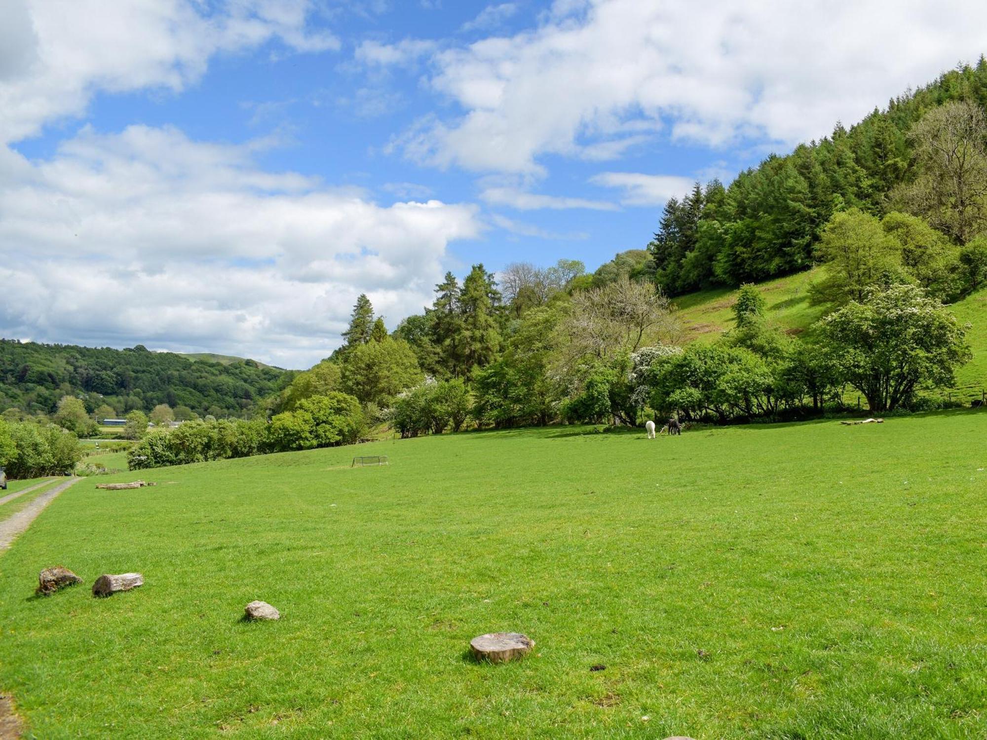 Lower Goytre Farmhouse Llanfair Waterdine エクステリア 写真